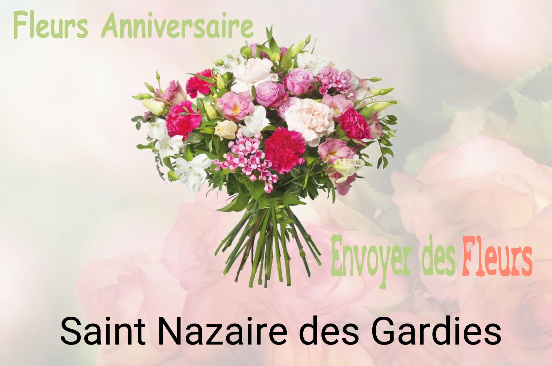Bouquet de fleurs d’anniversaire livré à Saint-Nazaire-des-Gardies